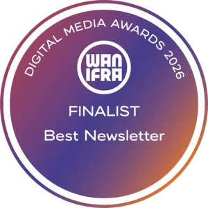 ファイナリスト — 最優秀ニュースレター部門 (WAN-IFRA Digital Media Awards 2026)